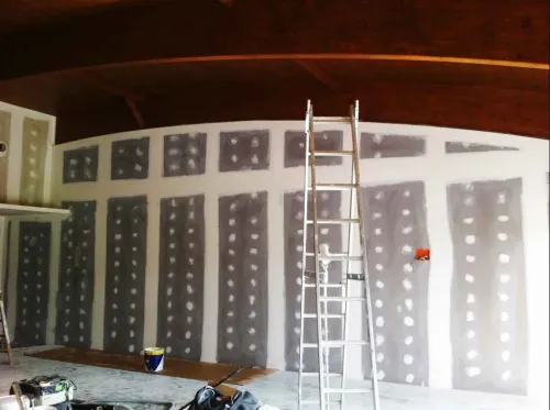 AMÉNAGEMENT EN PLACOPLATRE & PEINTURE