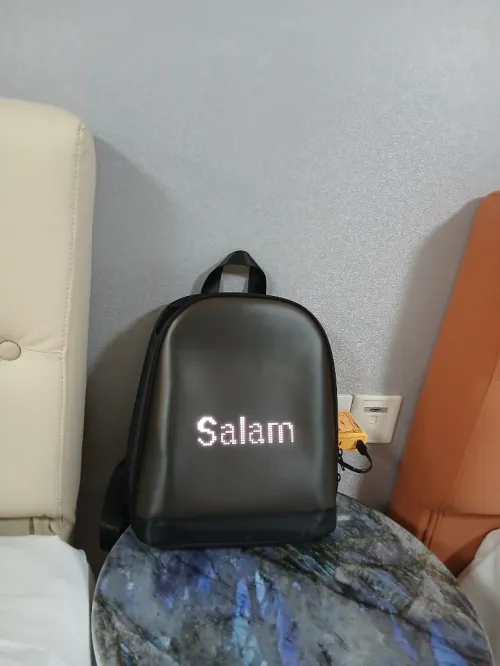Sac à dos inteligent digital led