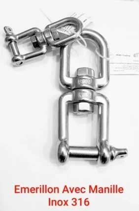accastillage marin - inox marin 316 - pour bateaux