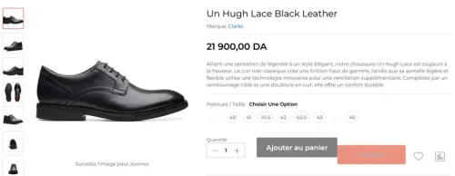 Chaussures Classiques Clarks pointures 39.5