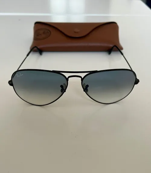 Ray ban aviator bleu dégradé original