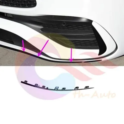 Lame parchoc avant lateral w206 Mercedes