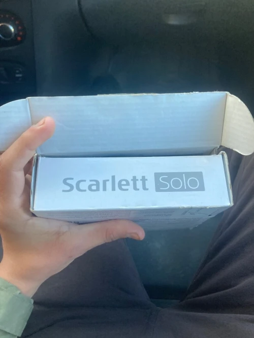 focusrite scarlett solo 3e génération