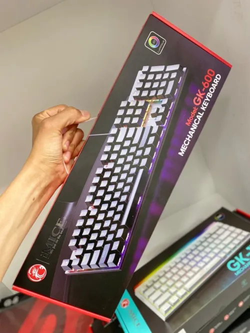 CLAVIER MECANIQUE GAMING IMICE GK 600 NOIR GROS