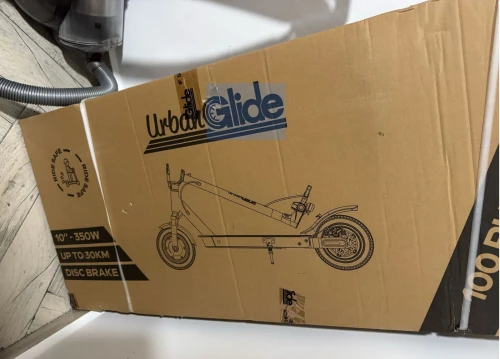 Trottinette électrique pliable - URBANGLIDE RIDE - 100 MAX 2 - 350W - Roues 10" Noir NEUVE