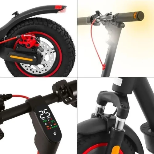 Trottinette électrique pliable - URBANGLIDE RIDE - 100 MAX 2 - 350W - Roues 10" Noir NEUVE
