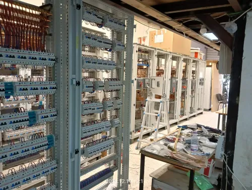 Montage et cablage D'armoire Électrique / automatisme, Installation De Jeu De Barre / schéma de câblage.