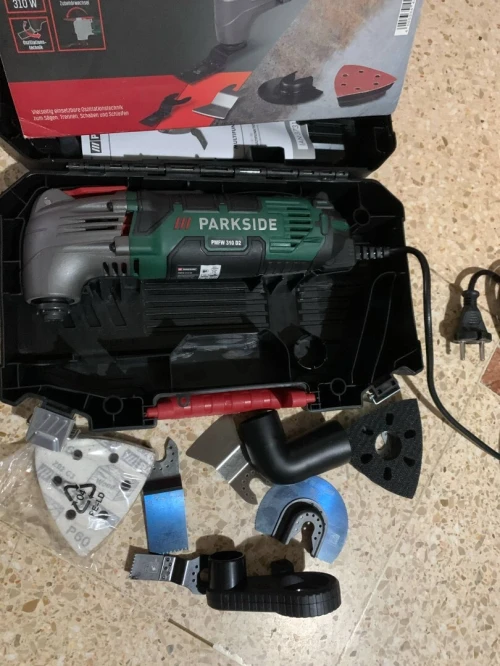 Parkside PMFW 310 D2 Outil multifonction pour scier-séparer-meuler