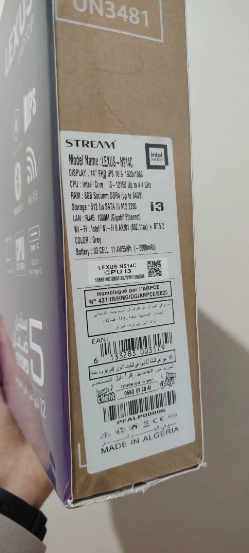 Stream Lexus NS14C Laptop