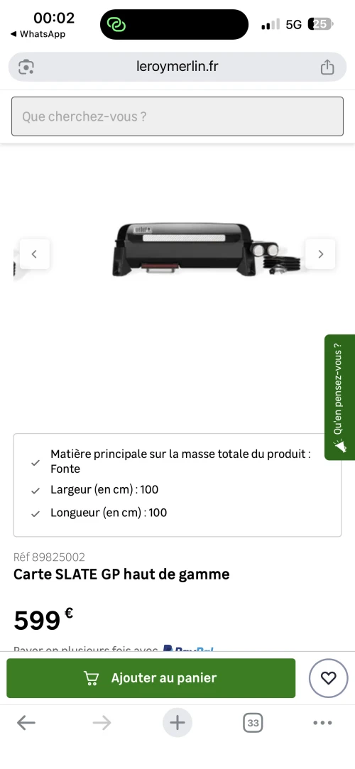 Planche de grillades