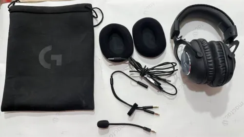 Logitech G PRO X Casque filaire gamer Over-Ear avec Micro BLUE VO!CE,