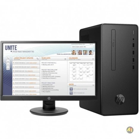 PC DE BUREAU HP PRO 300 G6 MT  I5-10500  04G SSD 512G ECRAN 21.5