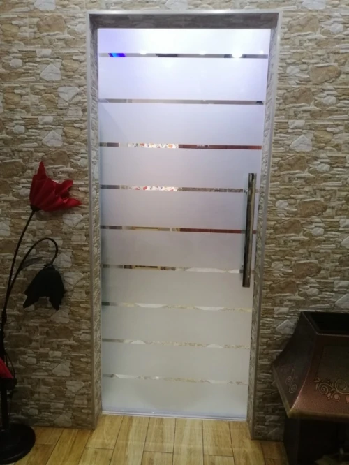 porte coulissante en verre trempé 10mm 