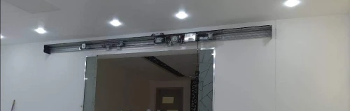 porte automatique en verre trempè