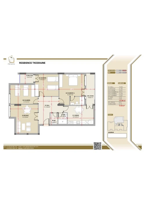 Vente Appartement F4 Alger Said hamdine