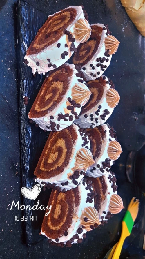 biscuit roulé بيسكوي رولي للمقاهي والمحلات 