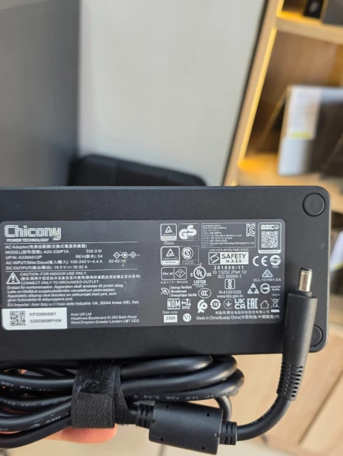 Chargeur Original Acer  BY CHICONY 330W