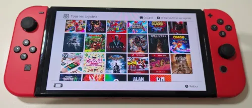 Nintendo Switch OLED Red (Flashé)