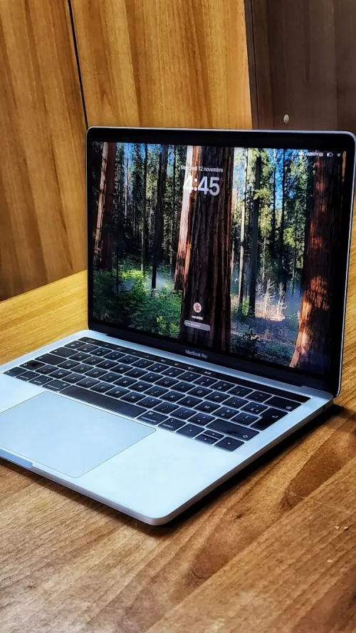 MACBOOK PRO touch bar 2019 i5  8Go 256 SSD Cycle 390 Intel Iris plus Graphics 645 Ecran 13 pouce