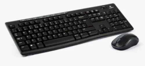 Logitech MK235 Combo Clavier et Souris mode Sans Fil 2,4 GHz