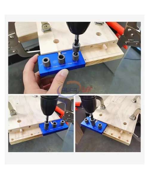 GABARIT DE PERCAGE 3EN1 REGLABLE X-180 ALFA-SBF