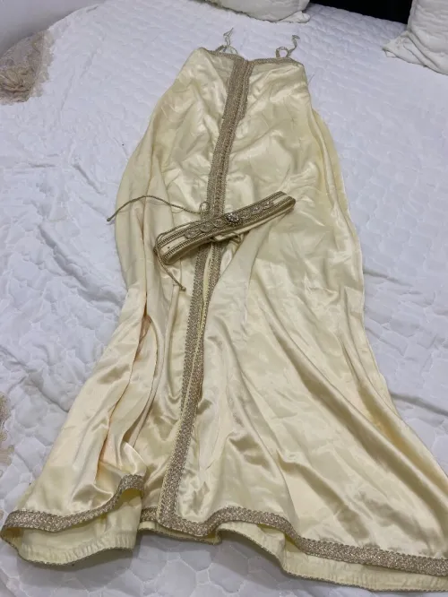 Robe caftan قفطان بقطعتين يلبس 38 40