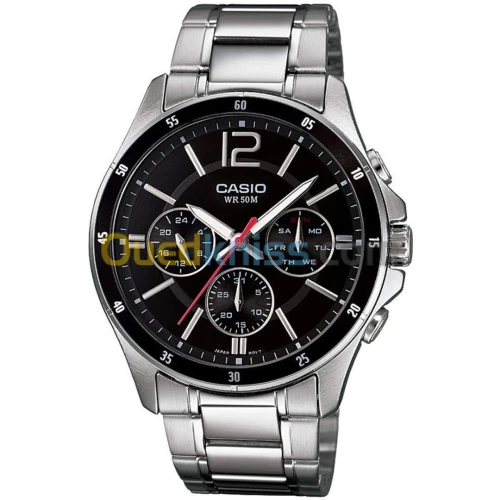 CASIO Acier Argenté MTP-1374D