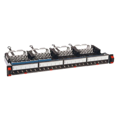 Panneau de brassage  24 Ports Cat 6 FTP Legrand équipé 