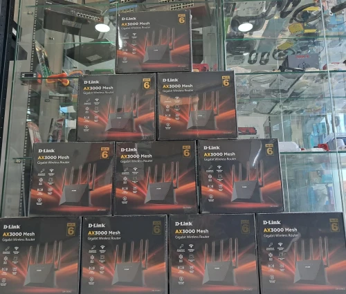 Routeur Wi-Fi 6 DIR-X3000Z - AX3000 Mesh Gigabit Ultra-Rapide 