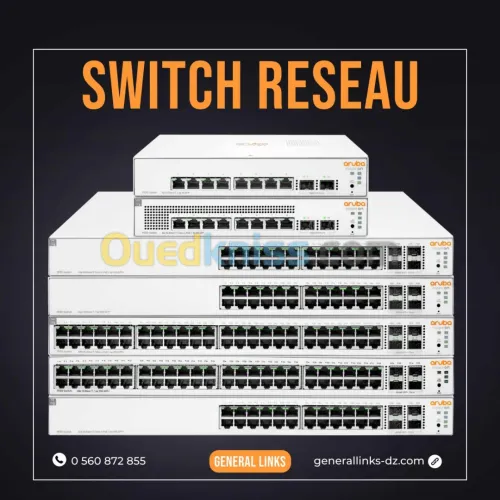 switch Mega / Giga / PoE 5 / 8 / 16 / 24 / 48 Port + SFP