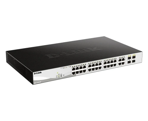 switch 24 port PoE et 4 port SFP 10\100\1000 D-Link DGS-1210-28P