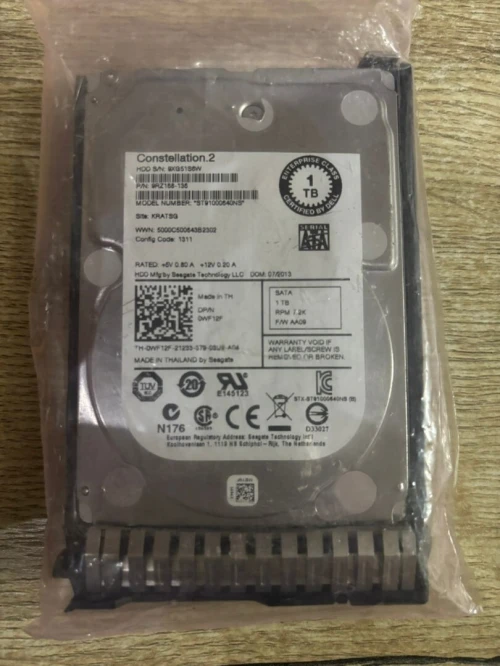 Disque dur pour serveur seagate 1tb , 2.5 , 7200 , 6gb/s