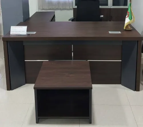 Bureau +retour +caisson 
