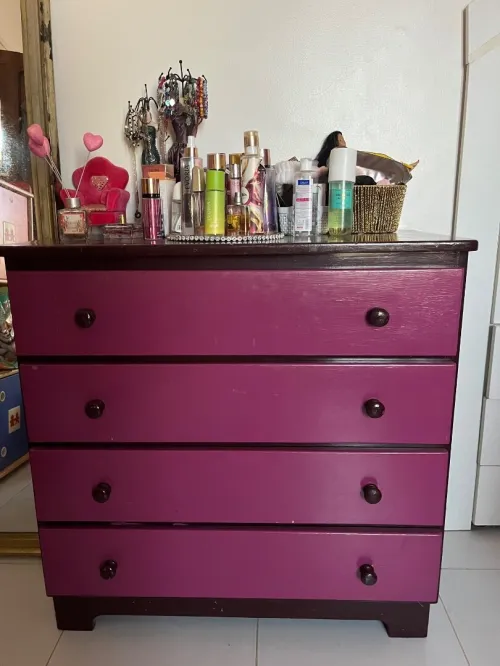 Commode en bois