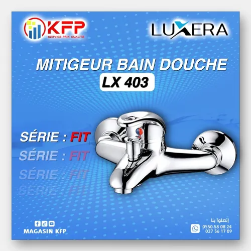 Mitigeur Bain-Douche LUXERA LX 403  Série FIT