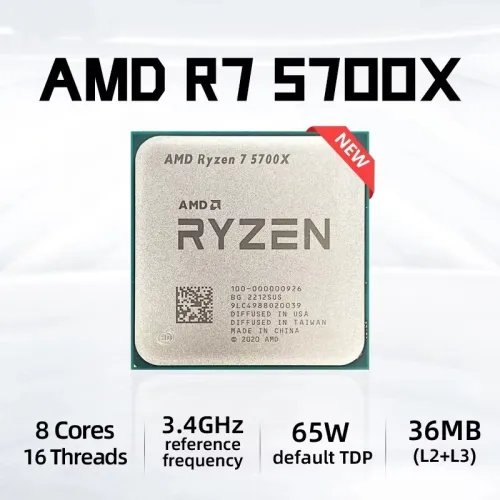 AMD Ryzen 7 5700X + Gamdias M1-610 ARGB (6 Heat pipes /120MM FAN)