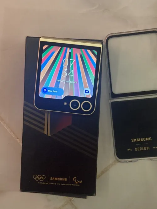 Samsung Z flip 6 édition jeux olympiques de France