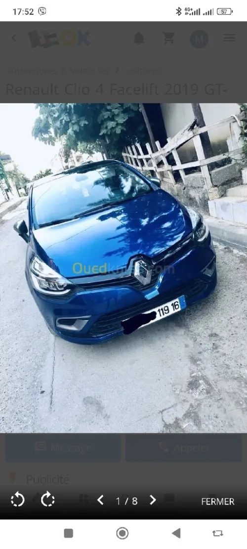 Renault Clio 4 2019 GT Line +