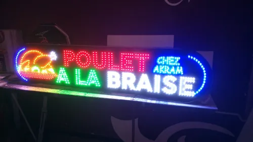 Fabrication et Installation Panneaux Led et Enseigne Lumineuse