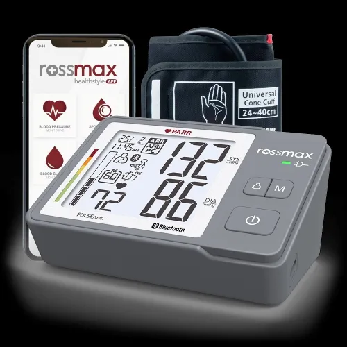 Tensiomètre Électronique à Brassard Z5 avec Câble USB + Bluetooth  Rossmax