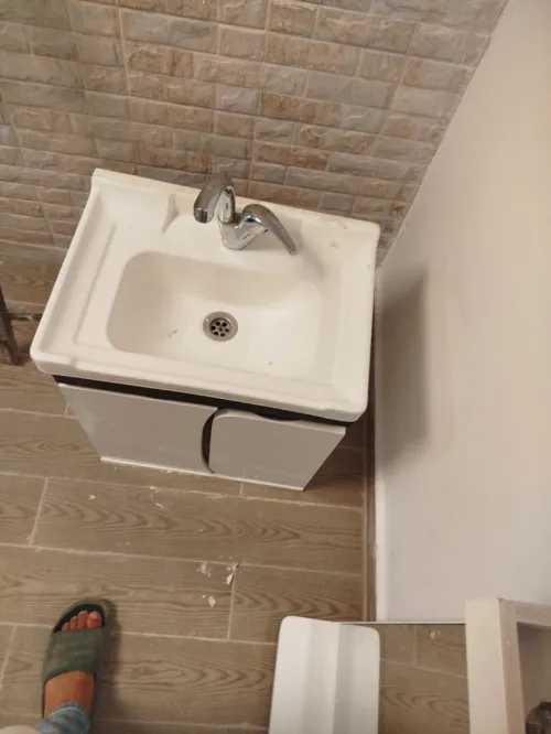 Miroir lavabos leviers