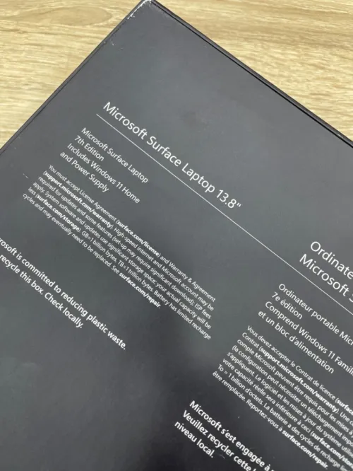 SURFACE LAPTOP SNAPDRAGON XPLUS 16-512 13.8 Pouce