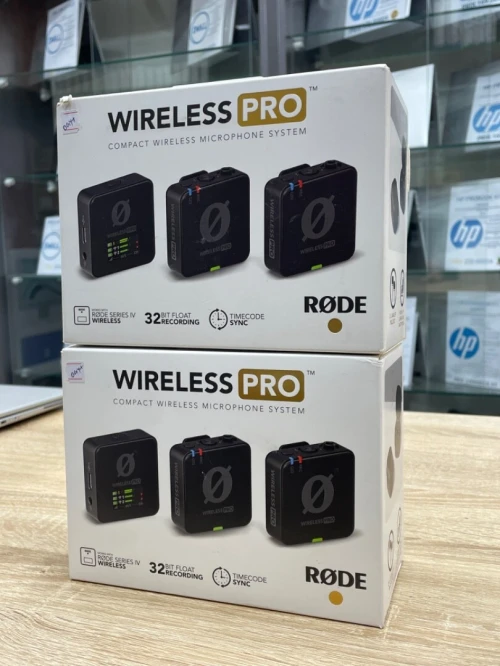 RØDE WIRELESS PRO MICROPHONE SANS FILE
