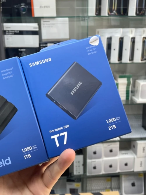 SAMSUNG SSD PORTABLE T7 1TB-2TB 1050MB/s