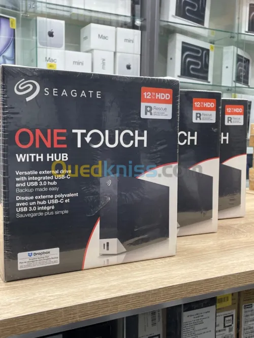 SEAGATE ONE TOUCH WITH HUB 12TB HDD 