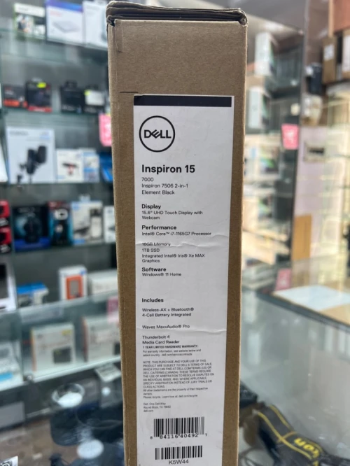DELL INSPIRON 15 7506 2-in-1 i7-1165G7 RAM 16GO 1TB SSD