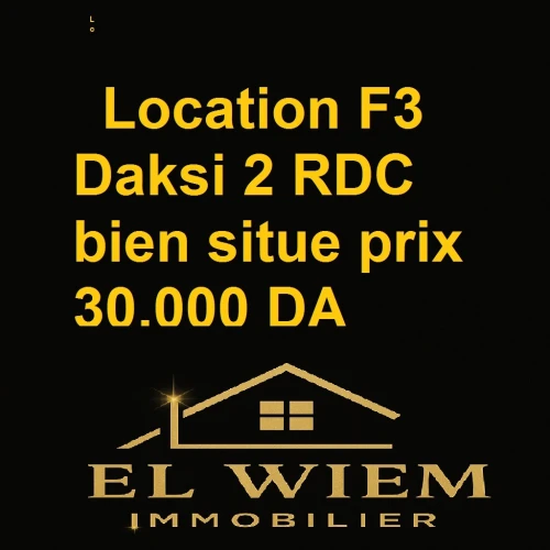 Location Appartement F3 Constantine Constantine