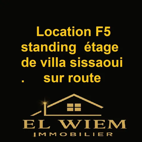 Location Appartement Niveau de villa F5 Constantine Constantine