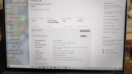 LENOVO YOGA PRO 14s IAH7 I9 12900H 32GO 1TO SSD 14 OLED TACTILE