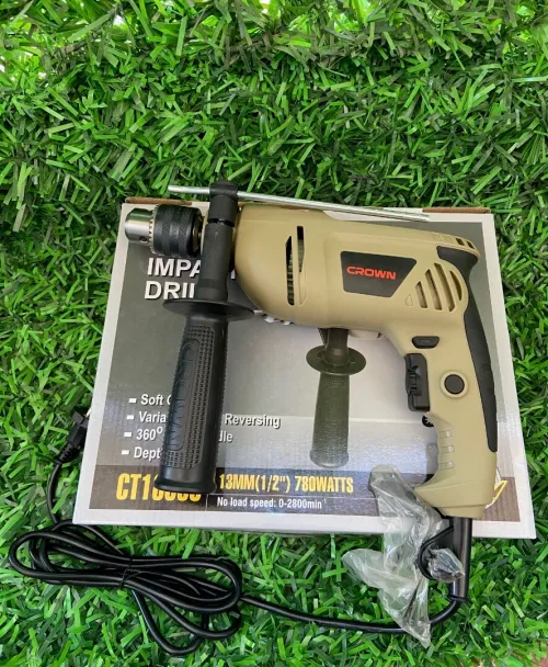 Perceuse a Percussion CROWN 780 Watt 13mm